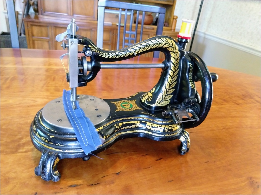  c.1886 Jones Hand Machine Sewing Machine