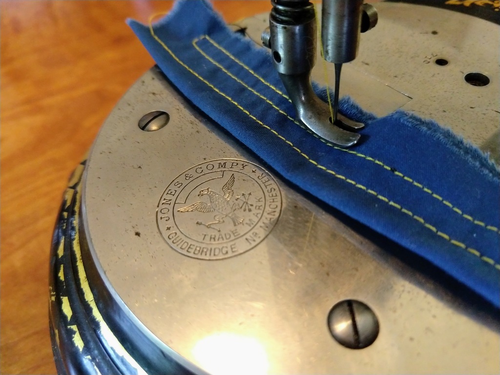  c.1886 Jones Hand Machine Sewing Machine