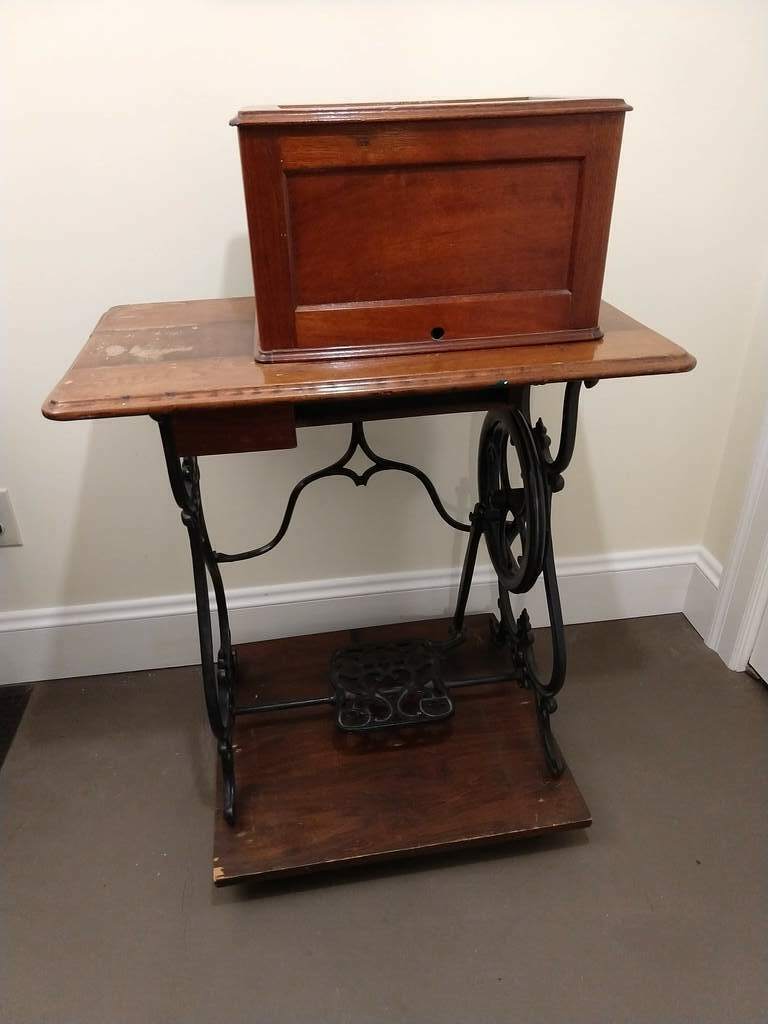  c.1871 American B.-H., O & Sewing Machine Co. w/ overlocker