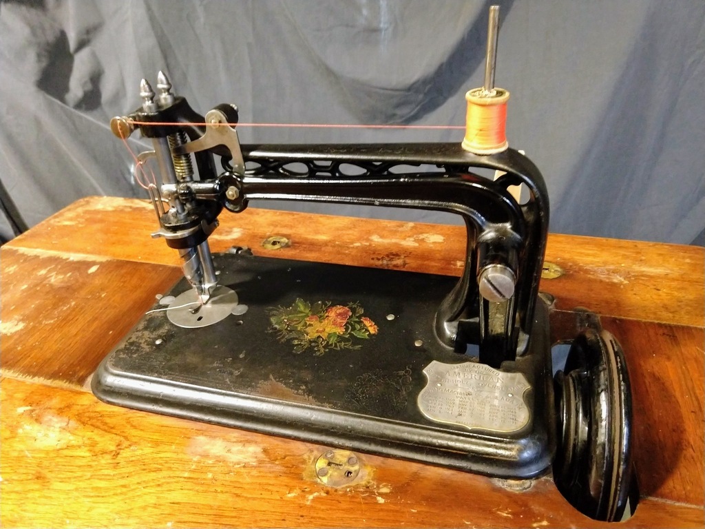  c.1871 American B.-H., O & Sewing Machine Co. w/ overlocker