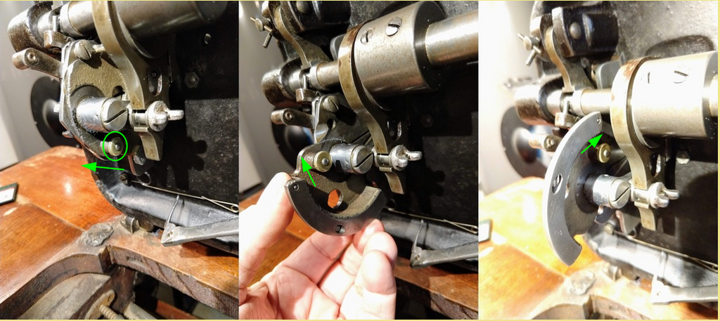  Converting an ABHO machine for overseaming