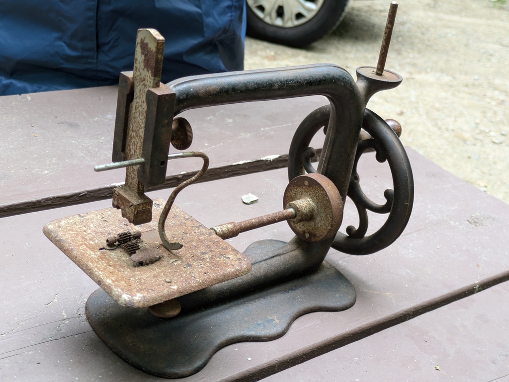  c.1882 Heberling Running Stitch Machine Sewing Machine