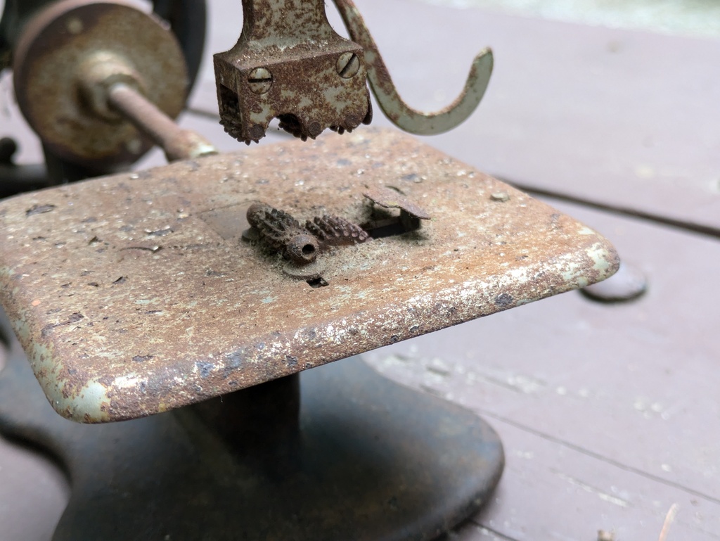  c.1882 Heberling Running Stitch Machine Sewing Machine