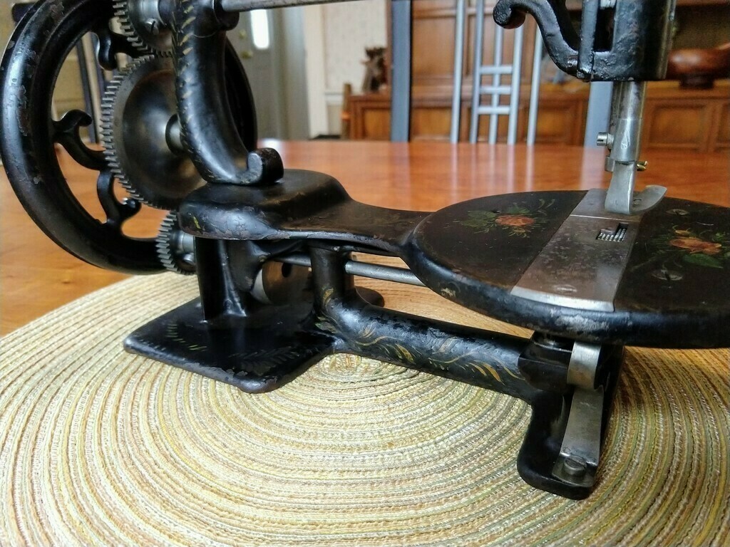  c.1874 Johnson, Clark & Co. Home Shuttle Sewing Machine