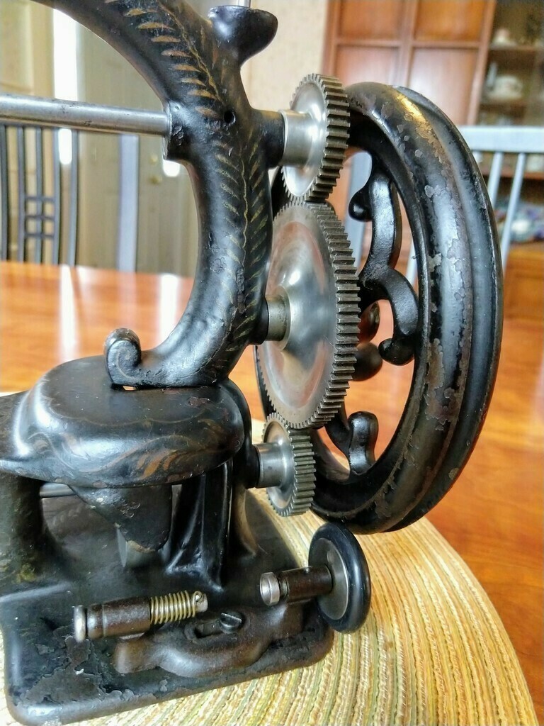  c.1874 Johnson, Clark & Co. Home Shuttle Sewing Machine