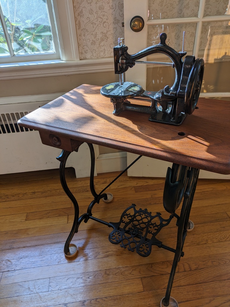  c.1868 Johnson, Clark & Co. Home Shuttle treadle Sewing Machine