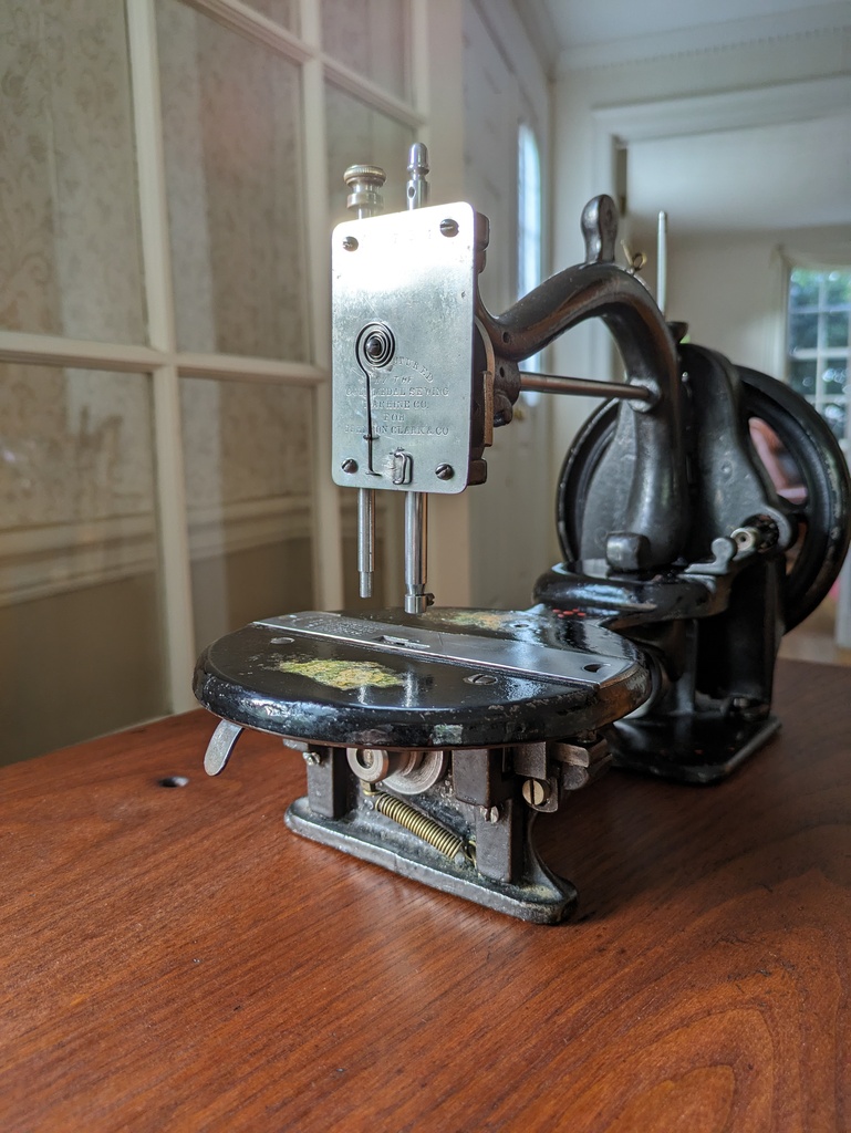  c.1868 Johnson, Clark & Co. Home Shuttle treadle Sewing Machine