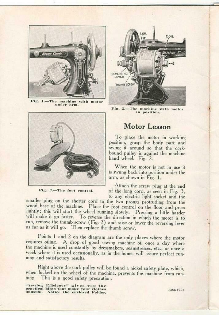  c.1918 Western Electric No.2 Portable Sewing Machine