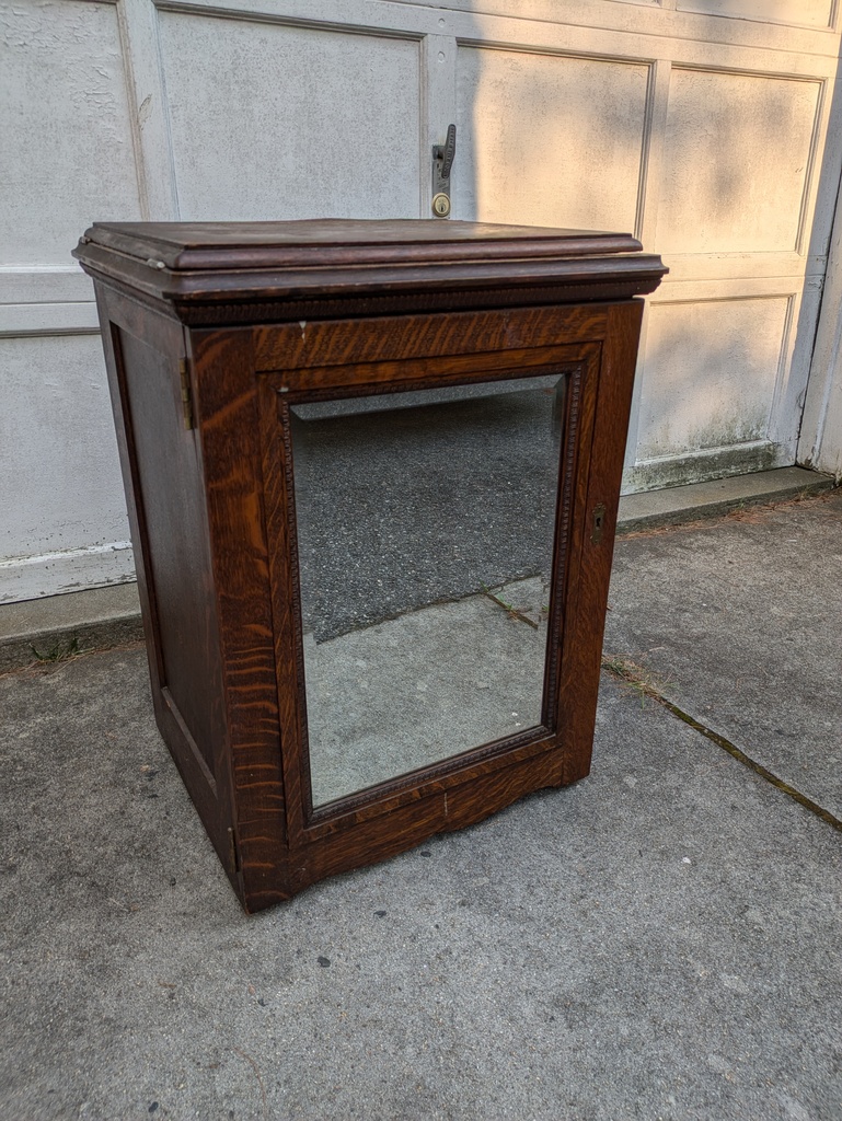  Wheeler and Wilson Mirror Cabinet