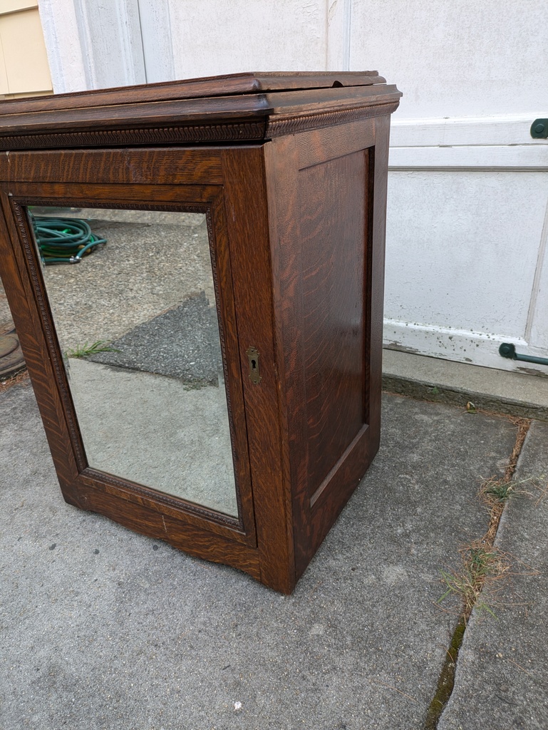  Wheeler and Wilson Mirror Cabinet