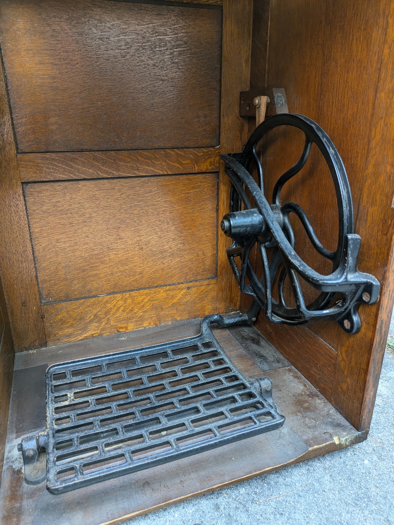  Wheeler and Wilson Mirror Cabinet