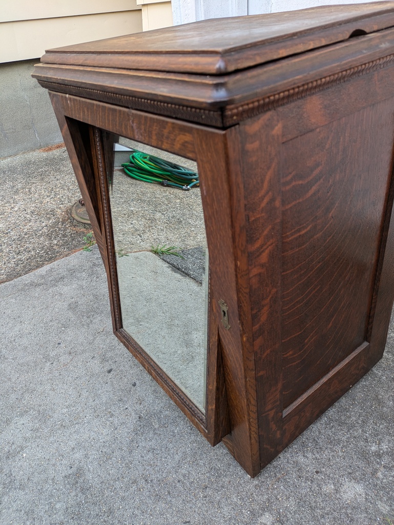  Wheeler and Wilson Mirror Cabinet